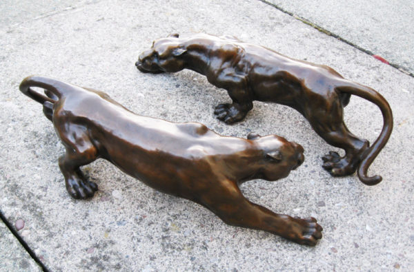 Photo of Panther Bronze Figurine