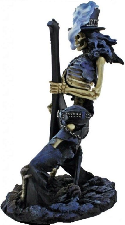 Photo of Play Dead Skeleton Rocker Figurine 24.5cm