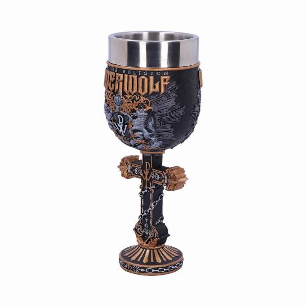 Photo #2 of product B5299S0 - Officially Licensed Powerwolf Metal is Religion Rock Band Goblet