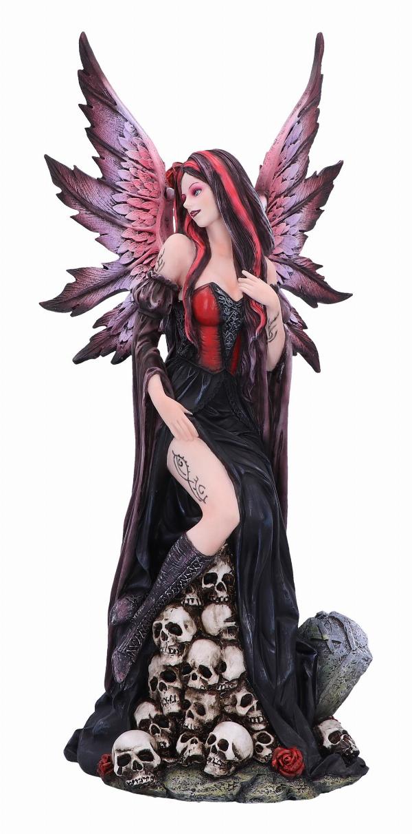 Photo #2 of product D6530Y3 - Rose Fairy Figurine