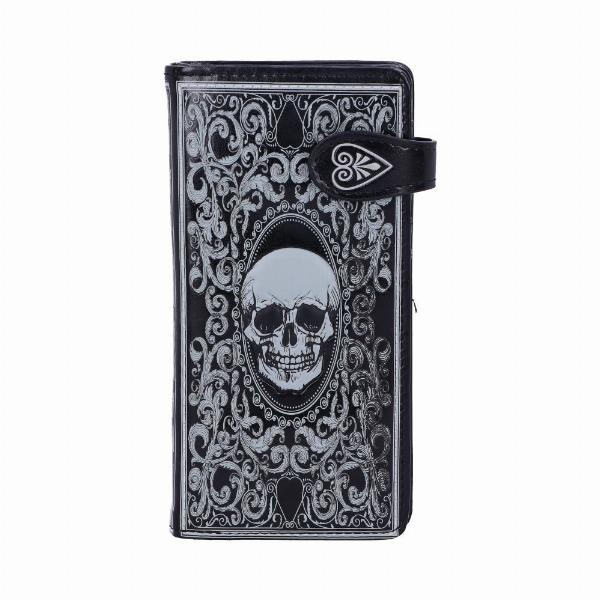 Photo #5 of product C3550J7 - Skull Tarot Card Purse Embossed Wallet