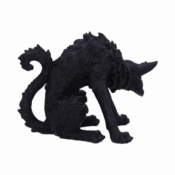 Photo #4 of product D5527T1 - Small Black Cat Witches Familiar Figure Spite 23.5cm