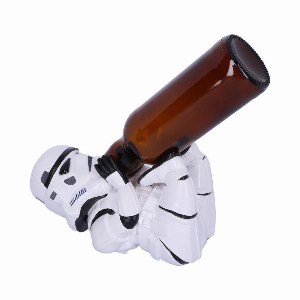 Photo #1 of product B4891P9 - The Original Stormtrooper Sci-Fi Wine Bottle Holder Figurine