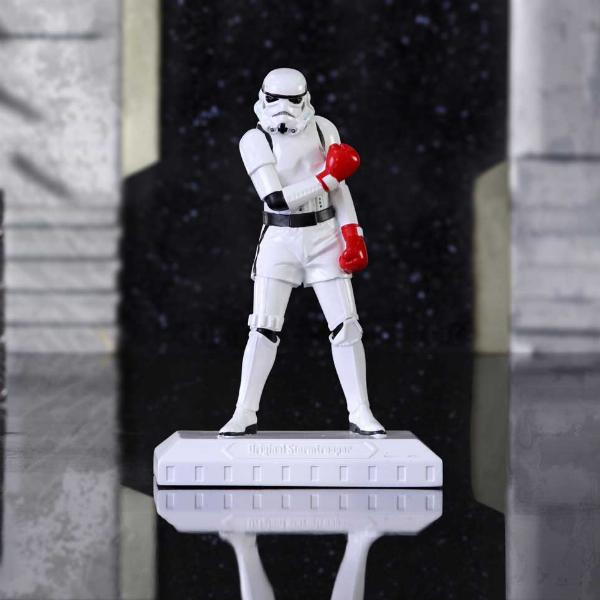 Photo #3 of product B5939V2 - Officially Licenced Stormtrooper The Greatest Boxer Figurine 18cm