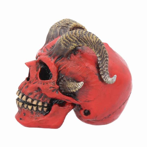 Photo #3 of product D3601J7 - Tenacious Beelzeboss Demon Skull Ornament 13.3cm