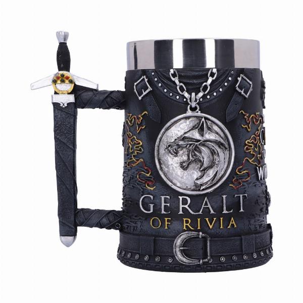 Photo #3 of product B5970V2 - The Witcher Geralt of Rivia Tankard 15.5cm
