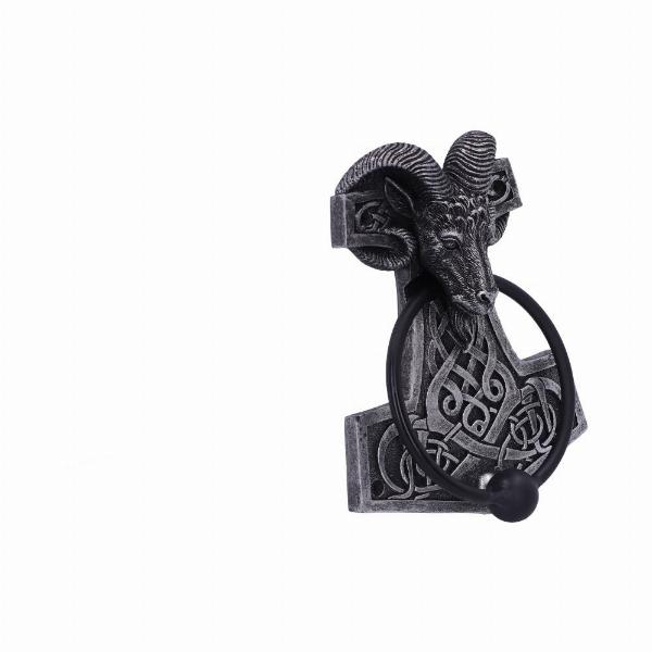 Photo #3 of product D5729U1 - Thors Hammer Door Knocker 15.9cm