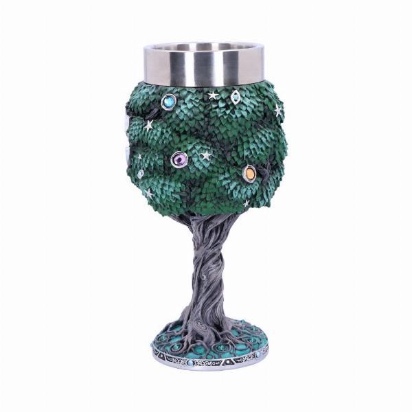Photo #2 of product B5241S0 - Exclusive Tree of Life Nature Goblet Wine Glass