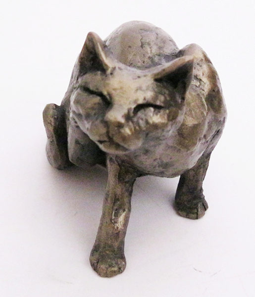 Photo of Whiskey the Cat Sculpture