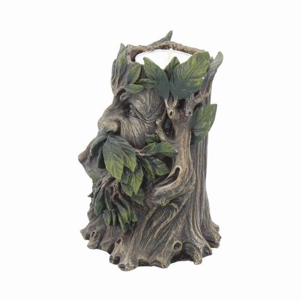 Photo #2 of product NEM2779 - Wildwood Tree Spirit Tealight Holder 12cm