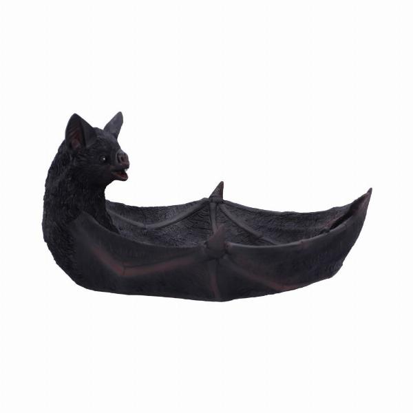 Photo #4 of product D4931R0 - Winged Watcher Bat Trinket Holder Jewellery Dish