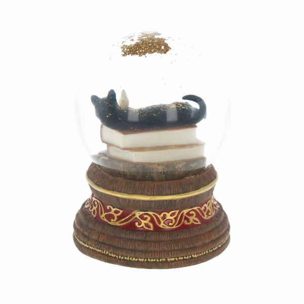 Photo #4 of product B3651J7 - Lisa Parker Witching Hour Cat Snowglobe