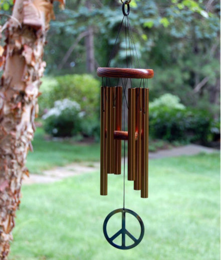 Photo of Woodstock Peace Chime Bronze