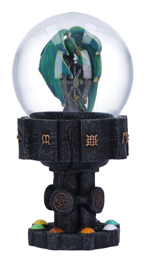 Photo #4 of product B6349X3 - Anne Stokes Year of the Magical Dragon Snow Globe 18.5cm