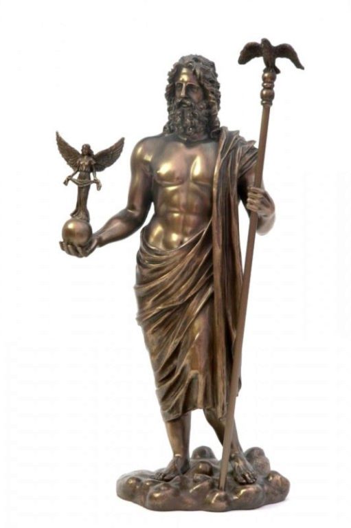 Photo of Zeus Bronze Statue 31 cm