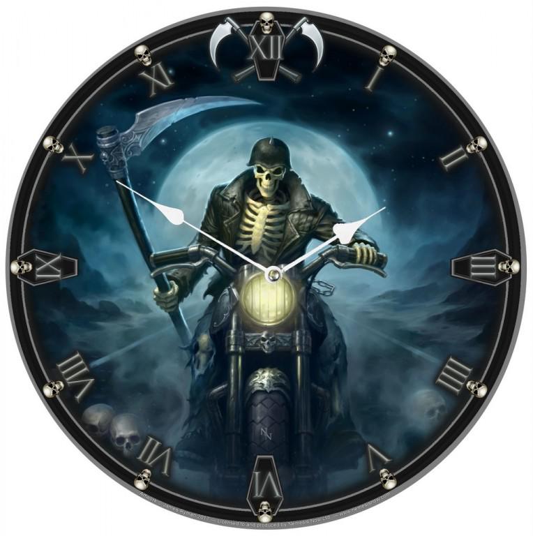 Hell Rider Wall Clock (James Ryman) 34 Cm | Gothic Gifts