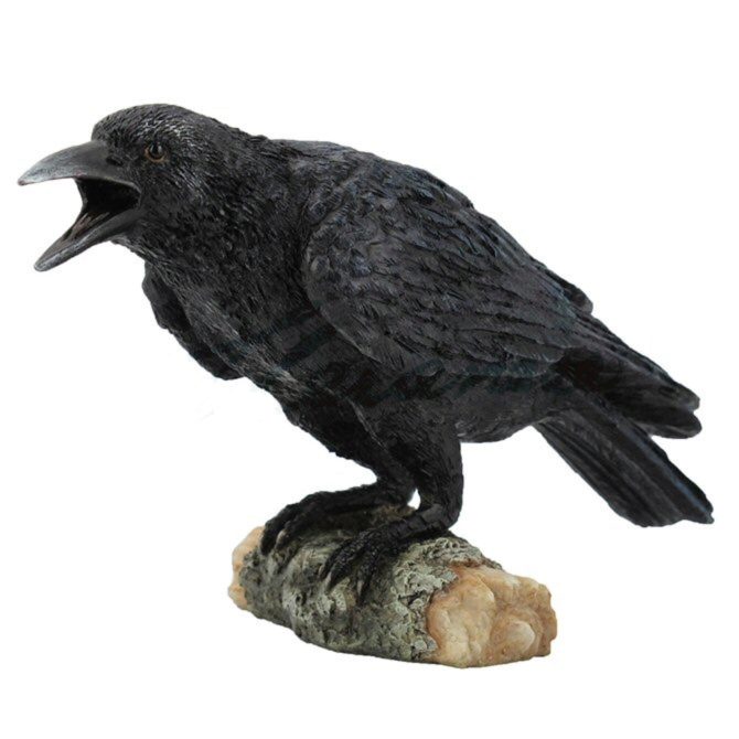 Raven Figurine 20 Cm | Gothic Gifts