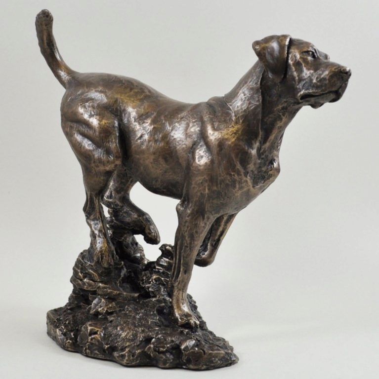 Labrador Bronze Dog Sculpture (David Geenty) Bronze Gifts