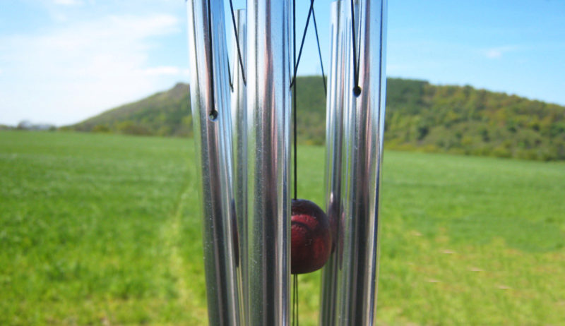 Woodstock Encore Collection Wind Chime - Argento Chimes di Nettuno