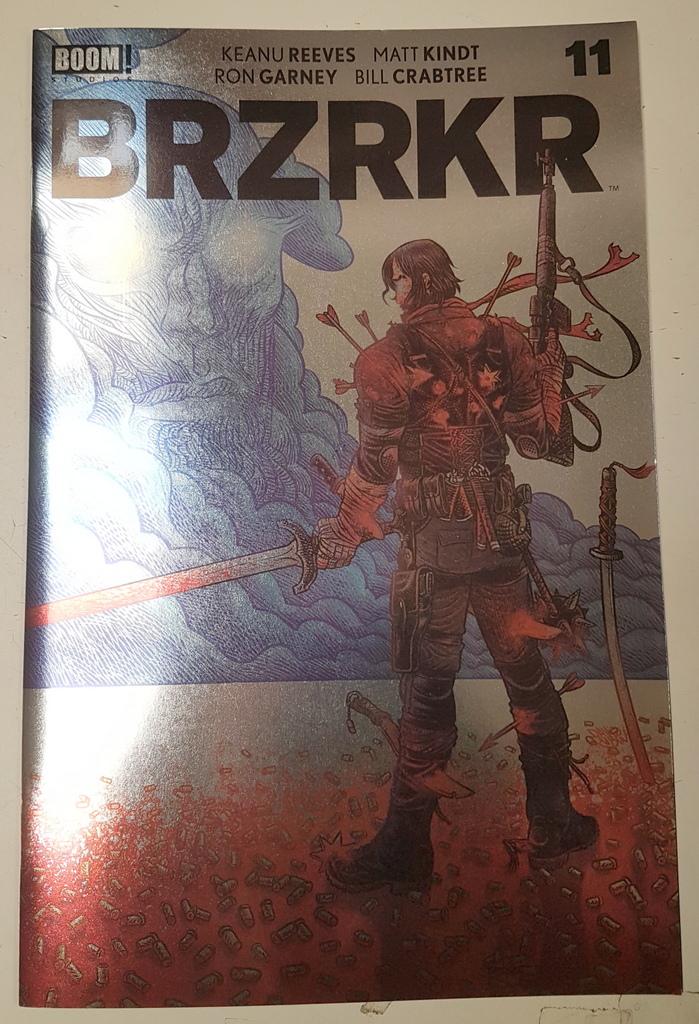 Brzrkr (Berzerker) #11 (Of 12) Foil Variant Rubin (Mr) Comic | Gothic Gifts