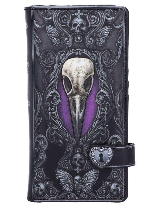 Edgar Allen Poe Nevermore Raven Purse Gothic Gifts