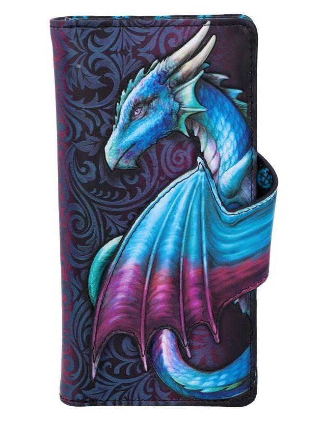 Nemesis Now Blue Dragon Embossed Purse Gothic Gifts